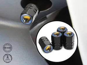 Tires Valve Caps for Bikes Glossy Edition